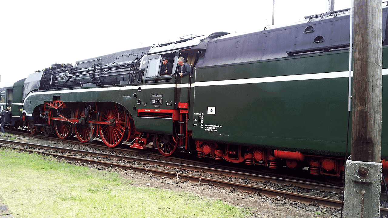 Dampflok BR 18 201