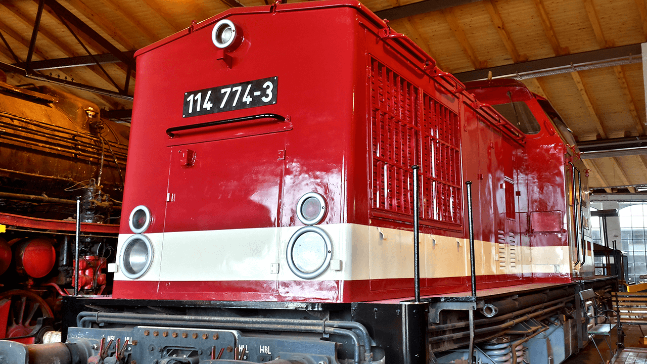 Diesellok BR 114 774